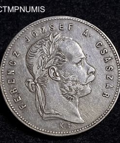 ,MONNAIE,HONGRIE,1,FORINT,ARGENT,1869,
