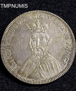 ,TOKEN,ARGENT,12,PENCE,ARGENT,SOMERSET,1811,