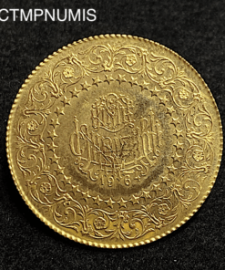 ,MONNAIE,TURQUIE,100,PIASTRES,OR,1964,