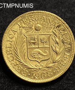 ,MONNAIE,PEROU,1,LIBRA,OR,1968,SPL,