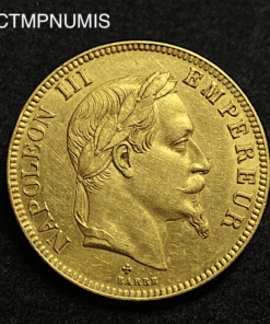 ,MONNAIE,100,FRANCS,OR,NAPOLEON,1869,