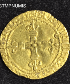 ,MONNAIE,CHARLES,VIII,1/2,ECU,OR,AU,SOLEIL,TOULOUSE,