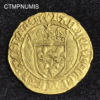 ,MONNAIE,CHARLES,VIII,1/2,ECU,OR,SOLEIL,TOULOUSE,