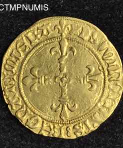 ,MONNAIE,CHARLES,VIII,1/2,ECU,OR,SOLEIL,TOULOUSE,