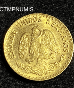 ,MONNAIE,MEXIQUE,2,PESOS,OR,1920,