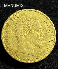 ,MONNAIE,5,FRANCS,OR,NAPOLEON,1860,