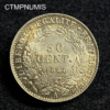 ,MONNAIE,50,CENTIMES,CERES,1888,SPL,