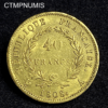 ,MONNAIE,40,FRANCS,OR,NAPOLEON,1808,A,PARIS,