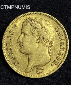 ,MONNAIE,40,FRANCS,OR,NAPOLEON,1808,A,PARIS,
