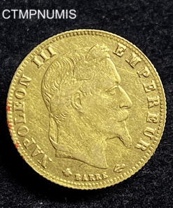 ,MONNAIE,5,FRANCS,OR,NAPOLEON,1868,