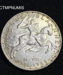 ,MONNAIE,LUXEMBOURG,100,FRANCS,ARGENT,1946,
