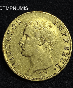,MONNAIE,40,FRANCS,OR,NAPOLEON,AN,13,