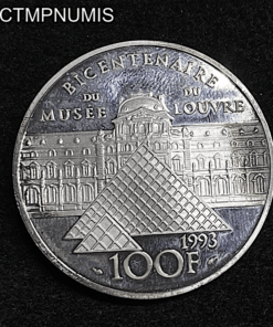,MONNAIE,100,FRANCS,ARGENT,SAMOTHRACE,1993,