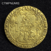 ,MONNAIE,LION,OR,PHILIPPE,BON,FLANDRES,BRUGES,