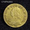 ,MONNAIE,LOUIS,XV,LOUIS,OR,LUNETTE,1729,LA,ROCHELLE,