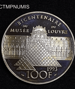 ,100,FRANCS,SACRE,NAPOLEON,1993,ARGENT,