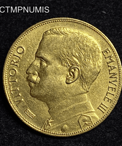 ,MONNAIE,ITALIE,50,LIRE,OR,1912,