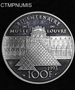 ,MONNAIE,100,FRANCS,ARGENT,INFANTE,MARIE,1993,