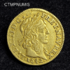 ,MONNAIE,LOUIS,XIII,1/2,LOUIS,OR,1642,