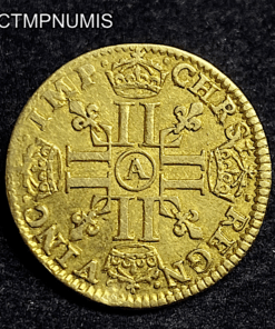 ,MONNAIE,LOUIS,XIII,1/2,LOUIS,OR,1642,