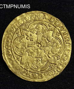 ,MONNAIE,CHARLES,V,FRANC,A,PIED,OR,