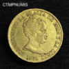 ,MONNAIE,ESPAGNE,80,REALES,OR,1839,BARCELONE,