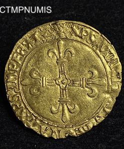 ,MONNAIE,LOUIS,XII,ECU,OR,AU,SOLEIL,BORDEAUX,