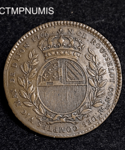 ,JETON,BOURGOGNE,MAIRIE,DIJON,ROUSSELOT,1766,1763,