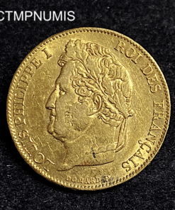 ,MONNAIE,20,FRANCS,OR,LOUIS,PHILIPPE,1841,