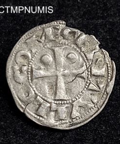 ,MONNAIE,BEARN,DENIER,ARGENT,CENTULLE,