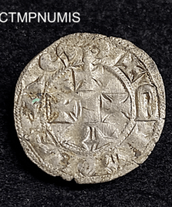 ,MONNAIE,LANGUEDOC,DENIER,ARGENT,CITE,CAHORS,