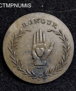 ,TOKEN,ROYAUME,UNI,1/2,PENNY,SATIRIQUE,POLITIQUE,