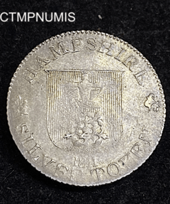 ,TOKEN,ROYAUME,UNI,6,PENCE,ARGENT,HAMPSHIRE,1811,