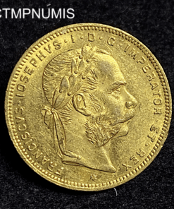,MONNAIE,AUTRICHE,8,FLORIN,20,FRANCS,OR,1878,
