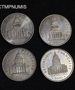 ,MONNAIE,100,FRANCS,ARGENT,PANTHEON,1987,2000,