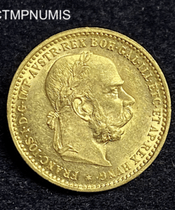 ,MONNAIE,AUTRICHE,10,CORONA,OR,1905,