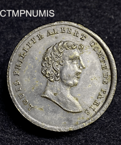 ,MEDAILLE,ARGENT,LOUIS,ALBERT,BAPTEME,1841,PHILIPPE,