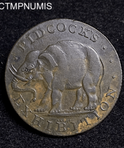 ,TOKEN,ANGLAIS,1/2,PENNY,ELEPHANT,PIDCOCK,