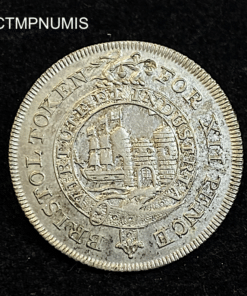 ,TOKEN,ARGENT,12,PENCE,BRISTOL,MORGAN,
