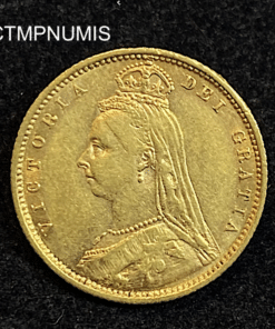 ,MONNAIE,ROYAUME,UNI,1/2,SOUVERAIN,1891,OR,