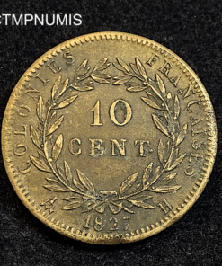 ,MONNAIE,COLONIE,ANTILLES,10,CENTIMES,CHARLES,X,1827,LA,ROCHELLE,