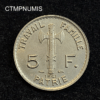 ,MONNAIE,5,FRANCS,PETAIN,1941,