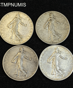 ,MONNAIE,2,FRANCS,ARGENT,SEMEUSE,1900,1914,1913,