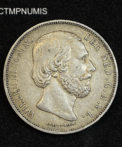 ,MONNAIE,PAYS,BAS,2,5,GULDEN,ARGENT,1871,