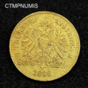 ,MONNAIE,AUTRICHE,20,FRANCS,8,FLORIN,1886,
