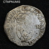 ,MONNAIE,1/8,ECU,ARGENT,HENRI,IV,1603,E,TOURS,