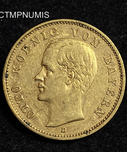 ,MONNAIE,ALLEMAGNE,20,MARK,OR,BADEN,1905,