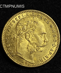 ,MONNAIE,HONGRIE,20,FRANCS,8,FORINT,1890,OR,