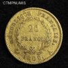 ,MONNAIE,20,FRANCS,OR,NAPOLEON,I°,1808,