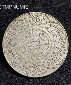 ,MONNAIE,MAROC,2,1/2,DIRHAM,ARGENT,1318,